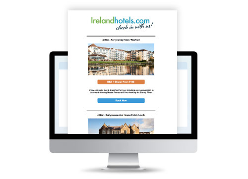 Client Testimonial Ireland Hotels - Campaignmaster